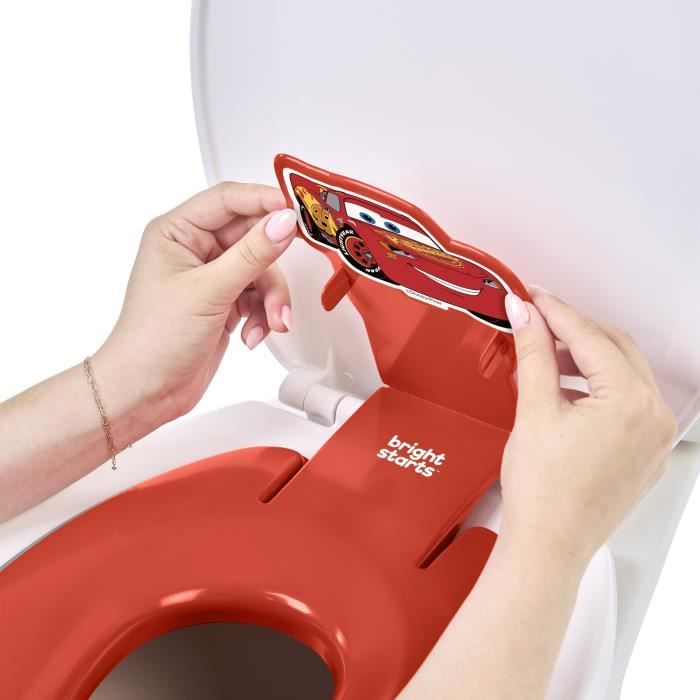 DISNEY BABY - CARS Universal Adhesive Child Toilet Seat Reducer