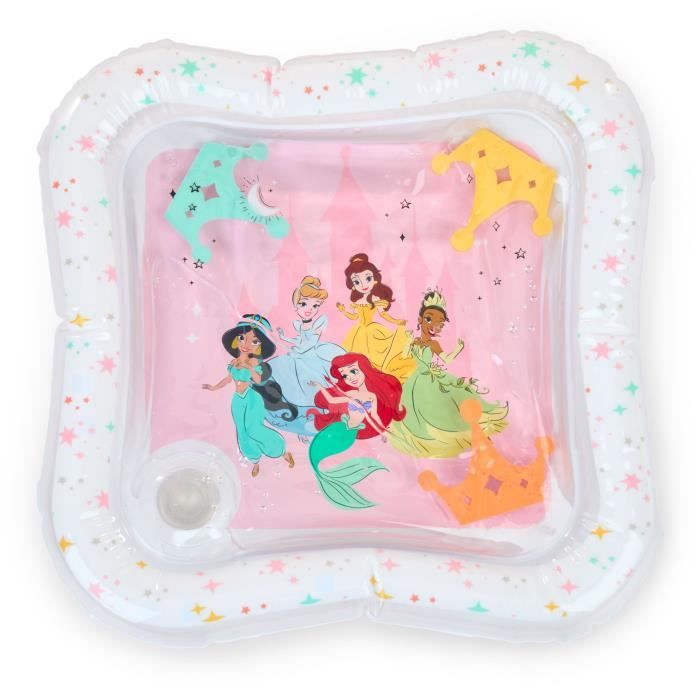 DISNEY BABY PRINCESSES Baby Water Mat, Sensory Development Toy, Inflatable