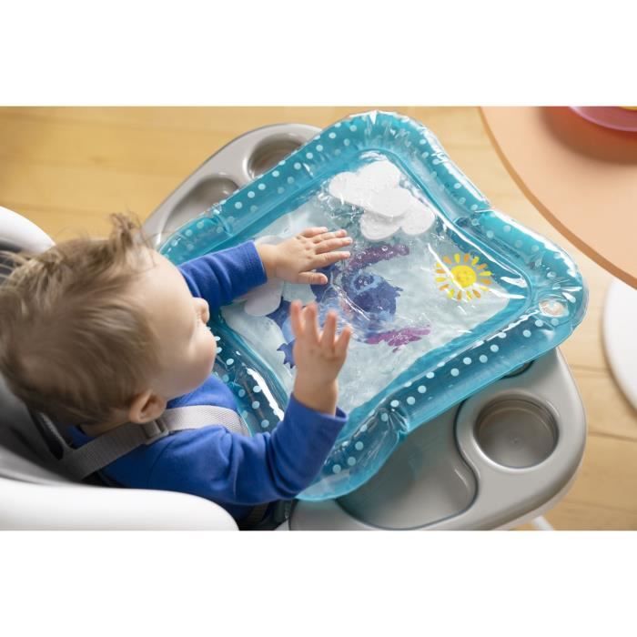 DISNEY BABY STITCH Baby Water Mat, Sensory and Developmental Toy, Inflatable