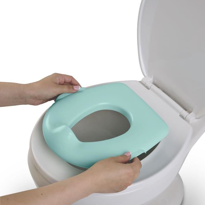 DISNEY BABY - STITCH - Mini Toilet with Included Toilet Seat Reducer, 2 in 1, Removable Potty for Easy Cleaning