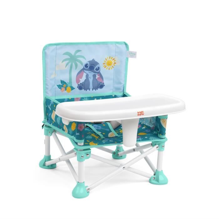 DISNEY BABY - STITCH - Foldable Booster Seat, Lightweight, Easy to Clean, Carrying Bag Included