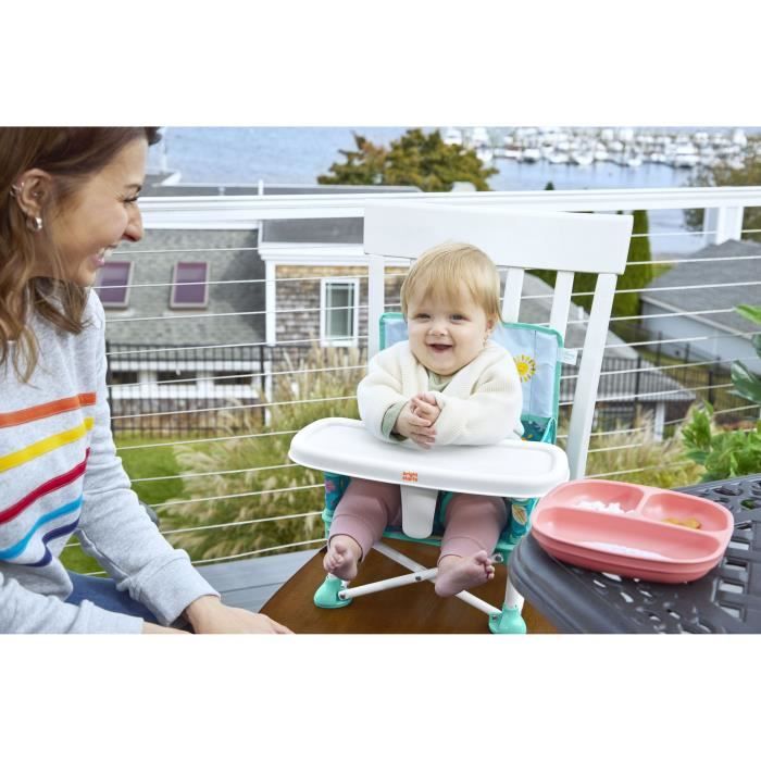 DISNEY BABY - STITCH - Foldable Booster Seat, Lightweight, Easy to Clean, Carrying Bag Included