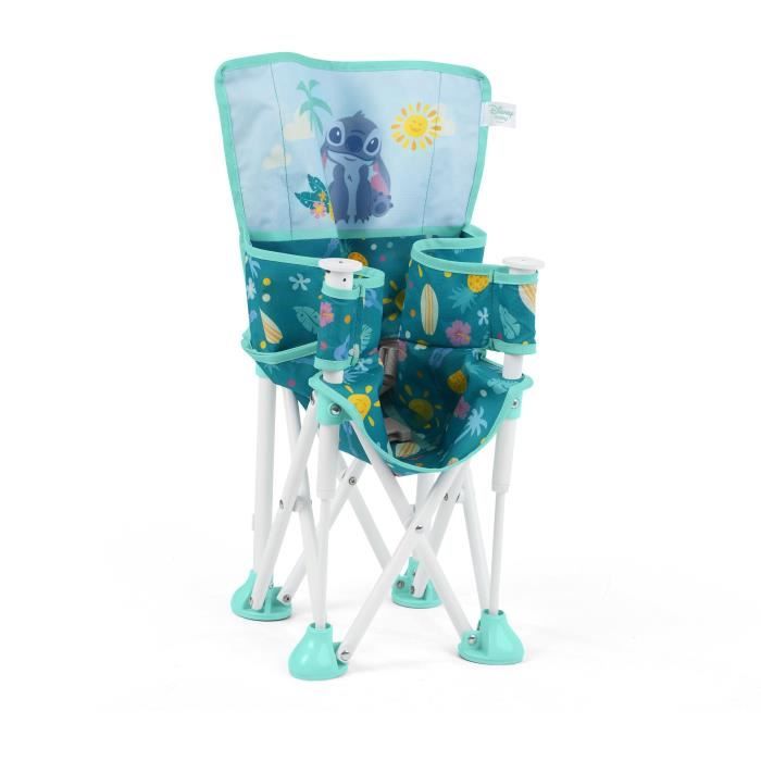 DISNEY BABY - STITCH - Foldable Booster Seat, Lightweight, Easy to Clean, Carrying Bag Included