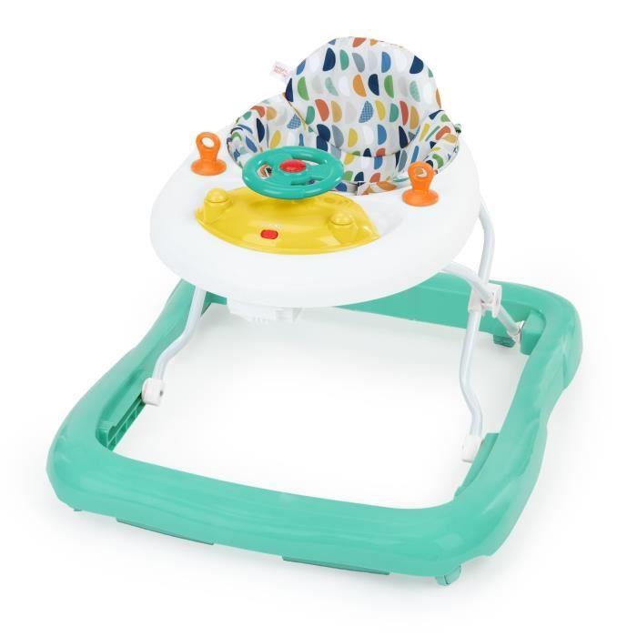 BRIGHT STARTS 2-in-1 Convertible Baby Walker - Lights and Sounds