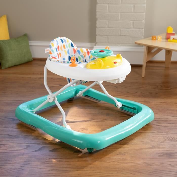 BRIGHT STARTS 2-in-1 Convertible Baby Walker - Lights and Sounds