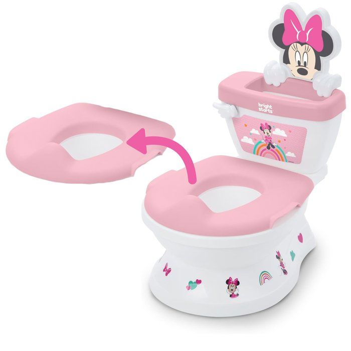 DISNEY BABY MINNIE Mini Toilet - 2 in 1 with Seat Reducer