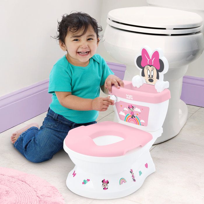 DISNEY BABY MINNIE Mini Toilet - 2 in 1 with Seat Reducer