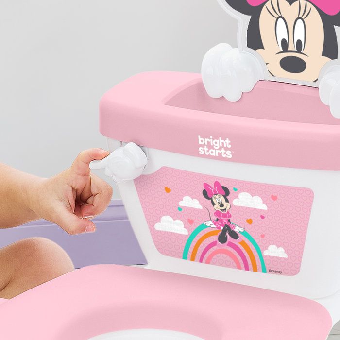 DISNEY BABY MINNIE Mini Toilet - 2 in 1 with Seat Reducer
