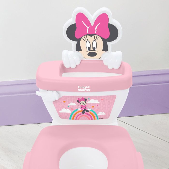 DISNEY BABY MINNIE Mini Toilet - 2 in 1 with Seat Reducer