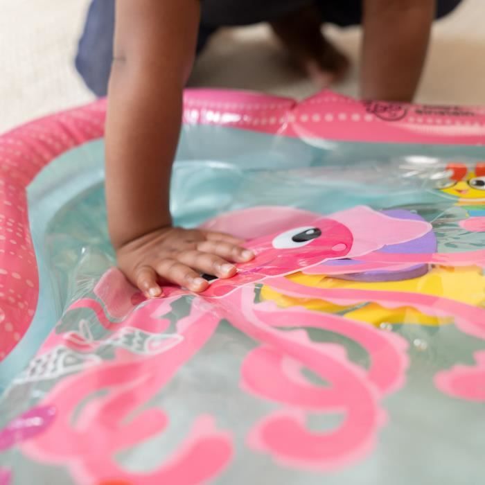 BABY EINSTEIN - JANET - Large Water Mat for Baby Girls, Sensory Play, Inflatable, Easy to Clean, 0 M+