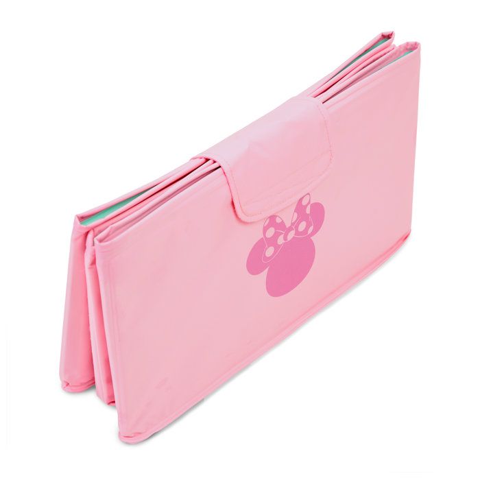 DISNEY BABY MINNIE Foldable Baby Bathtub, Portable, Easy Drain, 12 Months to 5 Years