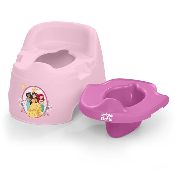 DISNEY BABY PRINCESSES Training Potty - Ergonomic with Splash Guard