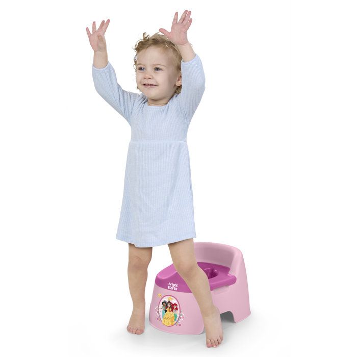 DISNEY BABY PRINCESSES Training Potty - Ergonomic with Splash Guard