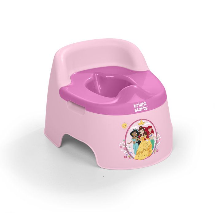 DISNEY BABY PRINCESSES Training Potty - Ergonomic with Splash Guard