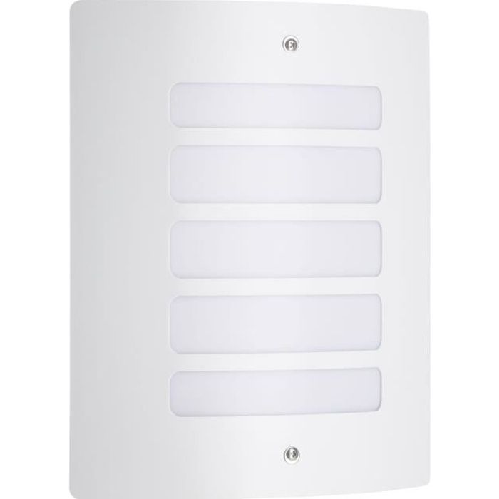 BRILLIANT TODD Outdoor Wall Light - White - Metal and Plastic - E27 max 60W
