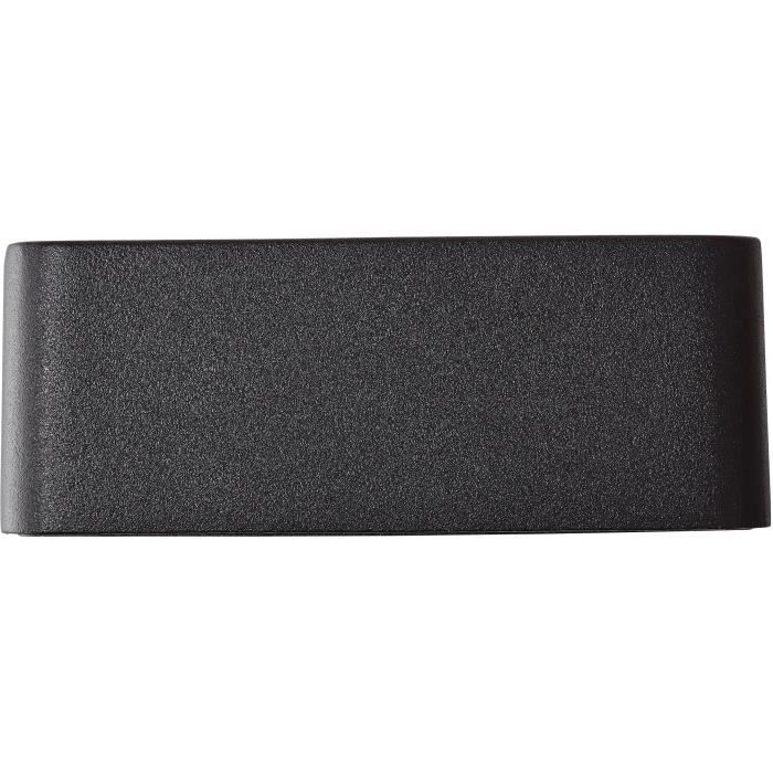 BRILLIANT Outdoor Wall Light GOLDA - LED 7W 660lm 3000K - Black