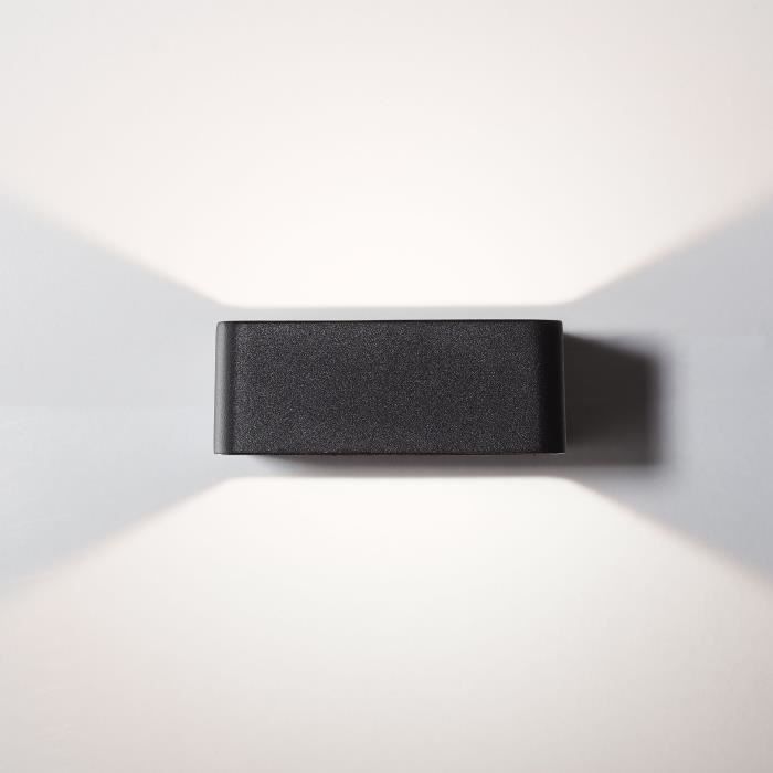 BRILLIANT Outdoor Wall Light GOLDA - LED 7W 660lm 3000K - Black