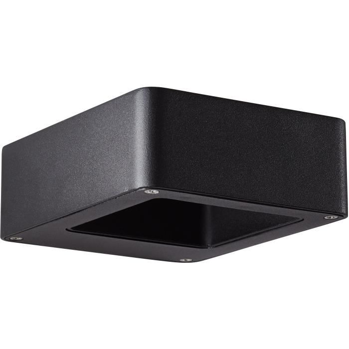BRILLIANT Outdoor Wall Light GOLDA - LED 7W 660lm 3000K - Black