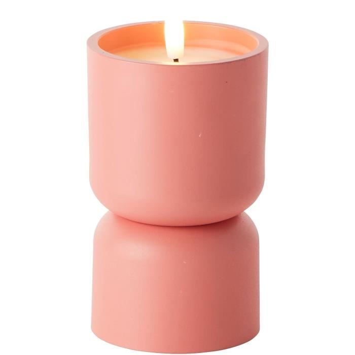 BRILLIANT LOVERE Outdoor Table Lamp - Candle Shape - Terracotta - Plastic - 3W