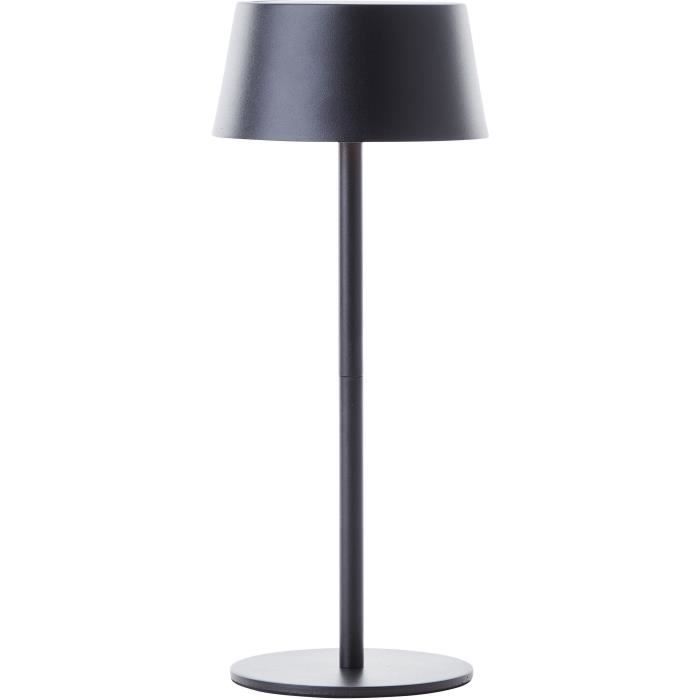 BRILLIANT Outdoor Table Lamp - PICCO - 5W LED - Solar Powered - Metal/Plastic - Frosted Black