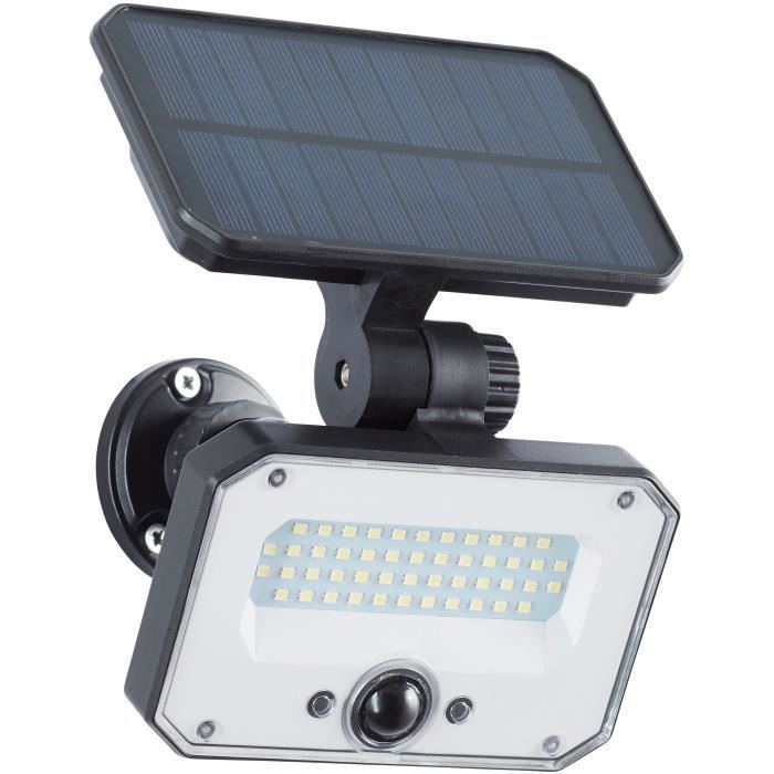 BRILLIANT Outdoor Spike Spotlight - JOPLIN - LED - Solar Powered - Motion Sensor - 4W - Black