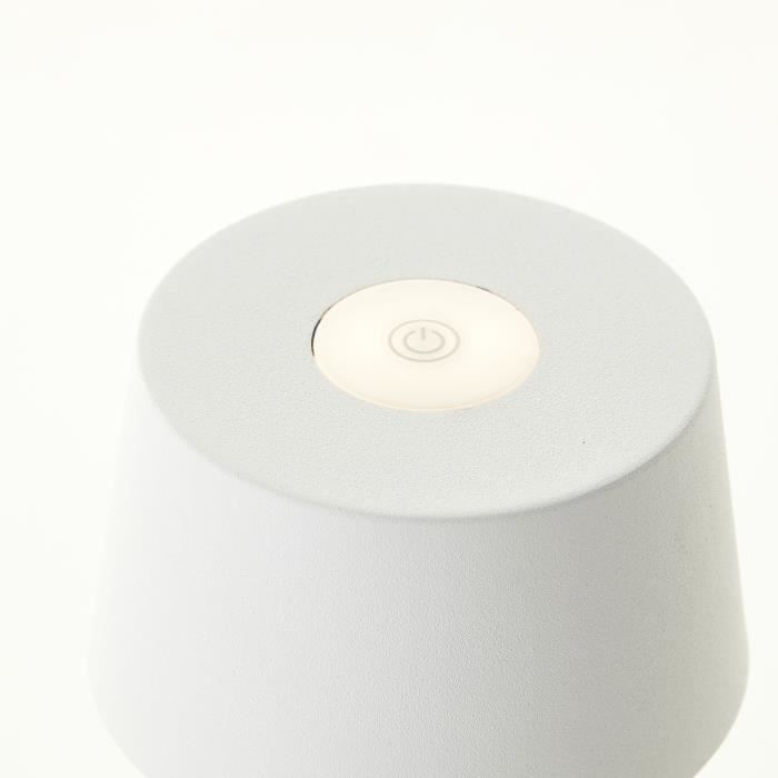 BRILLIANT Table Lamp - JONA - 2W LED - Metal - IP44 - White