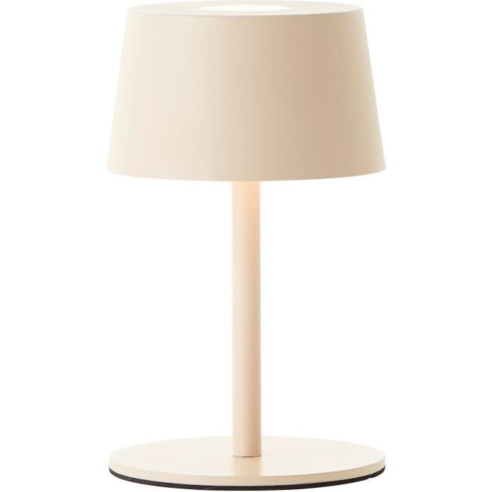 BRILLIANT Table Lamp - JONA - 2W LED - Metal - IP44 - Beige