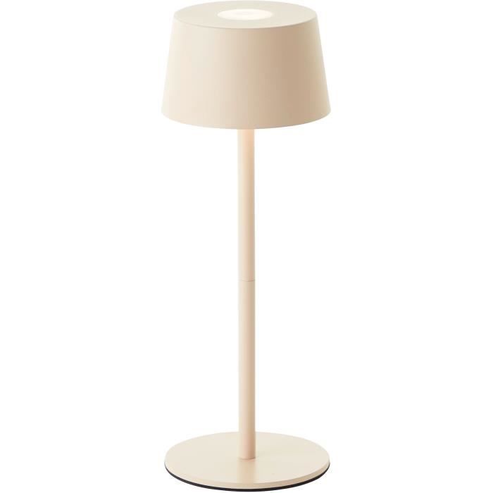 BRILLIANT Table Lamp - JONA - 2W LED - Metal - IP44 - Beige