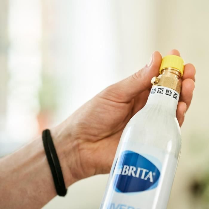 BRITA CO2 Replacement Cylinder - For Sparkling Water Machines - Carbonates Up to 60 L