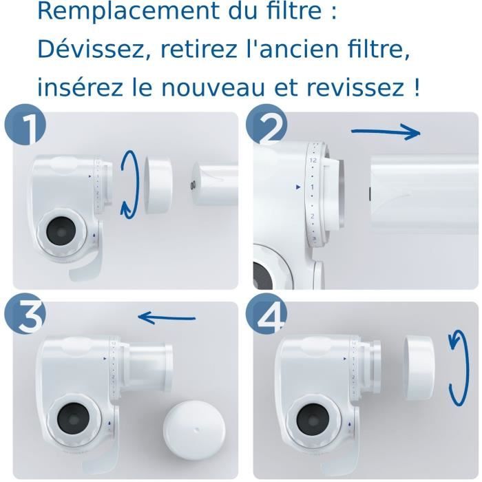 BRITA ON TAP Water Filtration System - Replacement Filter - Up to 4 Months of Filtered Water