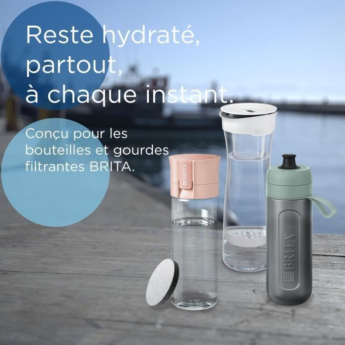 BRITA MicroDisc Cartridge - Pack of 9 - 1 Filter = 1 Month of Filtration