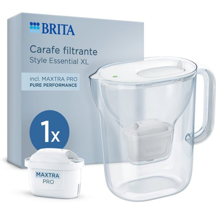 BRITA Essential XL White Water Filter Jug - 3.6 L Capacity