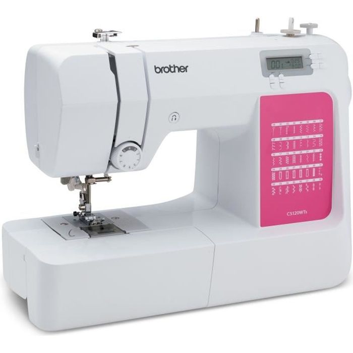 BROTHER CS120WTs Electronic Sewing Machine - LCD Screen - Speed 750 Stitches/Min