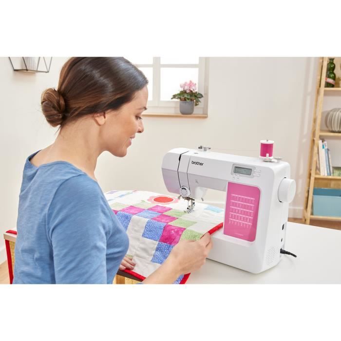 BROTHER CS120WTs Electronic Sewing Machine - LCD Screen - Speed 750 Stitches/Min
