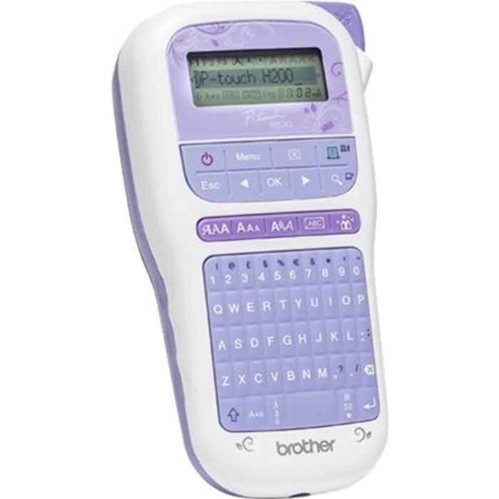 Etiqueteuse - BROTHER - PT-H200 - Transfert thermique - Monochrome - Portable et ludique