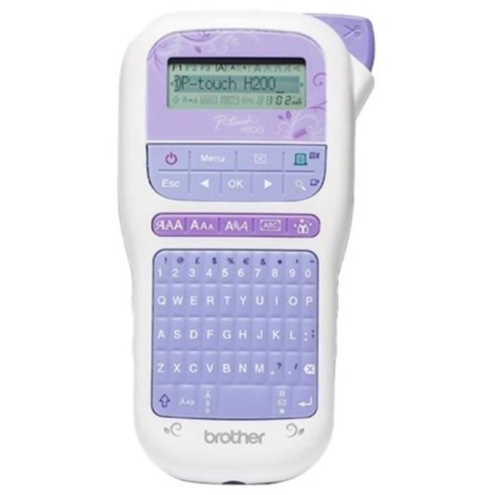 Etiqueteuse - BROTHER - PT-H200 - Transfert thermique - Monochrome - Portable et ludique