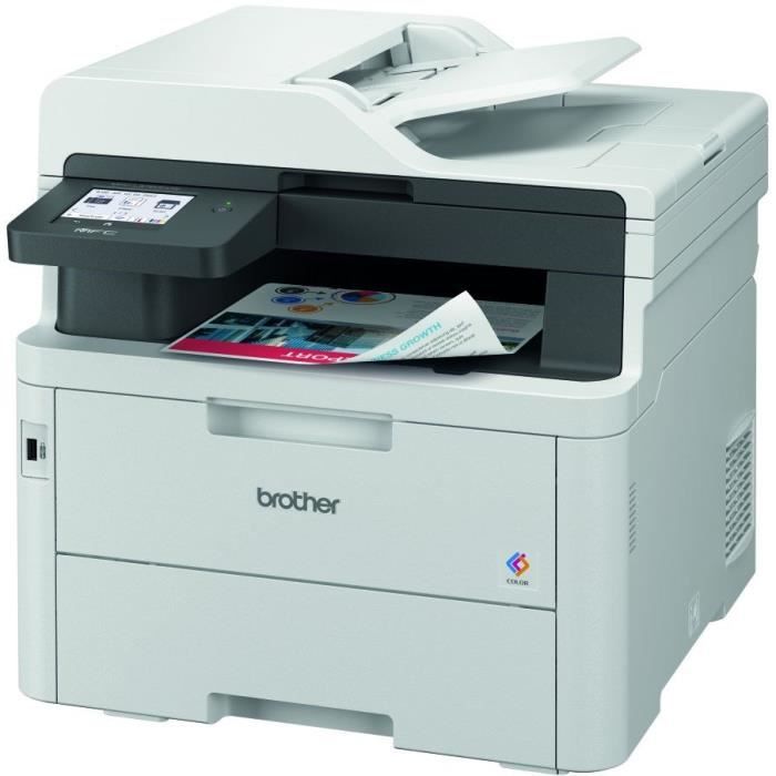 BROTHER MFC-L3760CDW Multifunction Printer - 4-in-1 - Color LED - Ethernet and Wi-Fi
