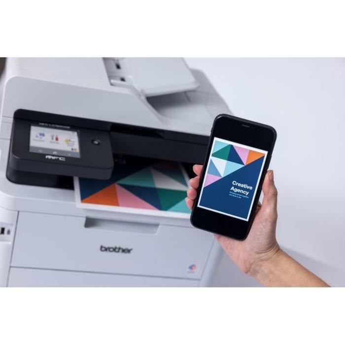 BROTHER MFC-L3760CDW Multifunction Printer - 4-in-1 - Color LED - Ethernet and Wi-Fi