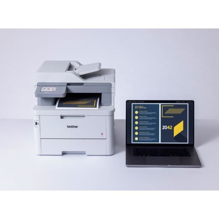 BROTHER MFC-L8340CDW Multifunction Printer - 4-in-1 - Professional - A4 - Color LED - Wireless - Compact