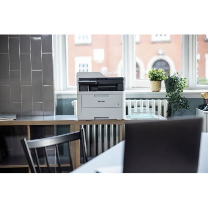 Brother MFC-L3740CDWE - 4-in-1 Color LED Multifunction Printer - Ethernet/Wi-Fi