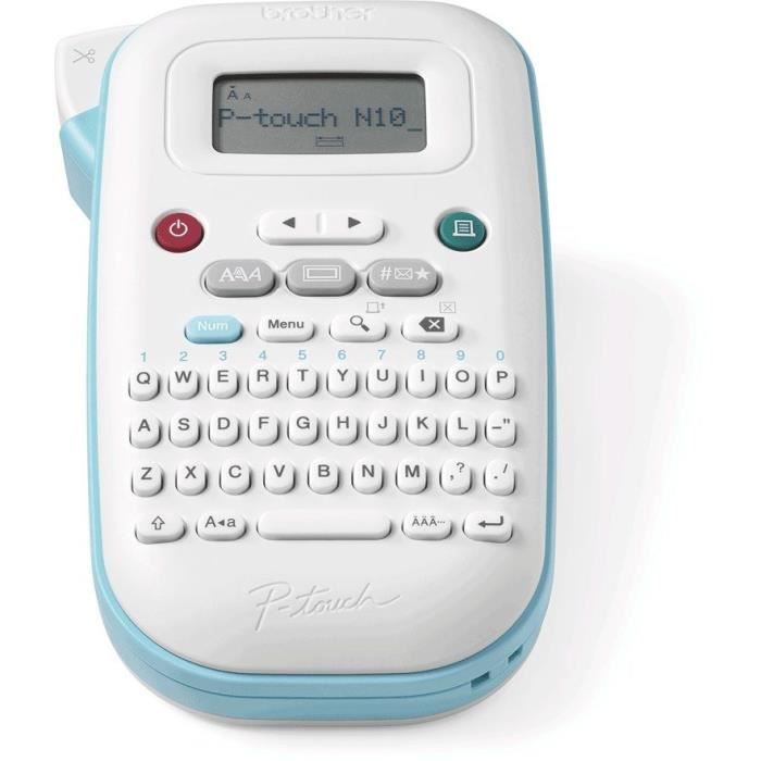 BROTHER Portable Label Maker PT-N10 - Intuitive for School Supplies & Home Organization
