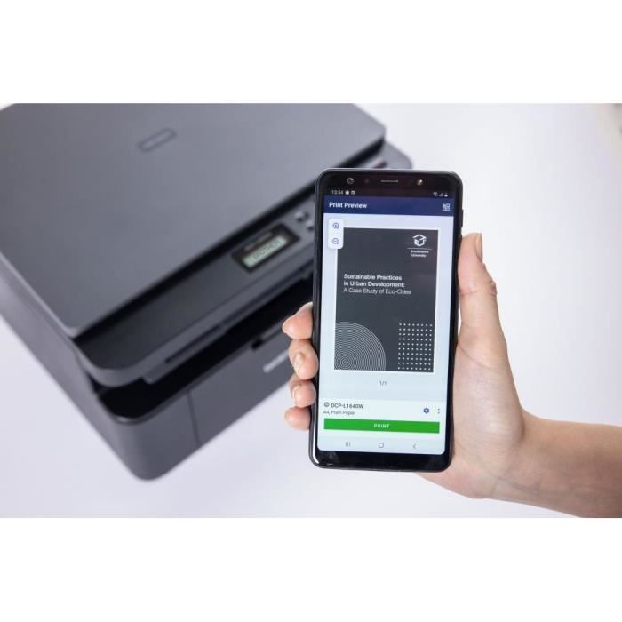 Brother DCP-L1640W - Monochrome 3-in-1 Multifunction Printer - Wi-Fi/A4