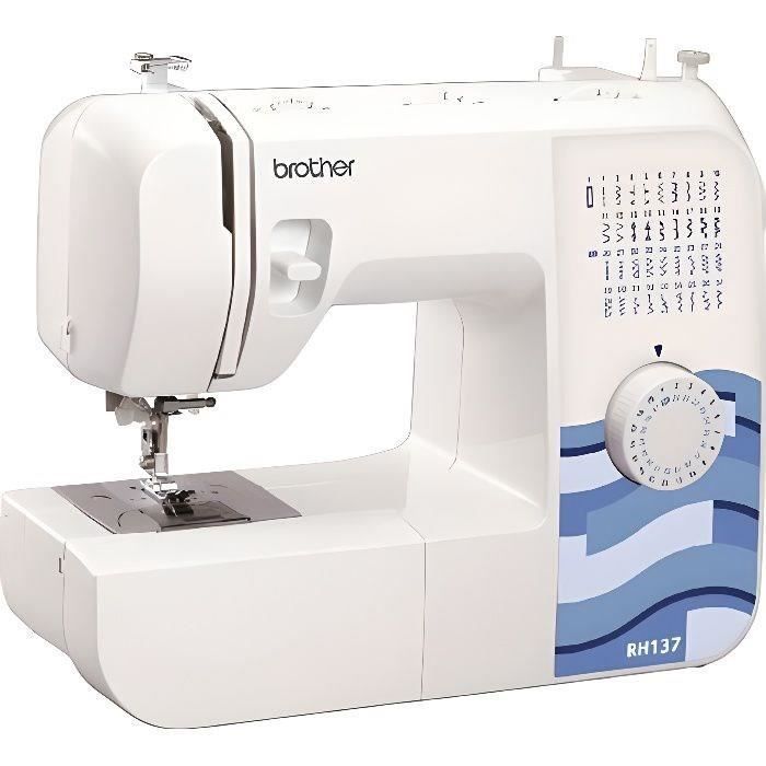 BROTHER RH-137 Mechanical Sewing Machine - 37 Functions - Manual Thread Cutter