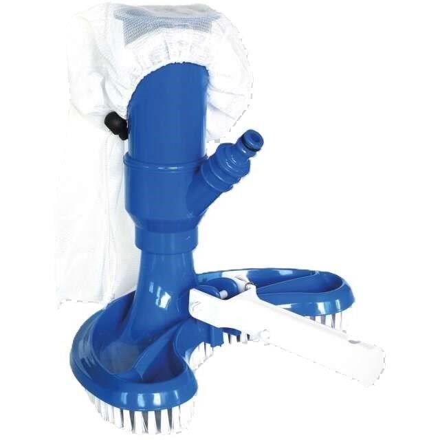 BSI Manual Pool Vacuum Cleaner - 30 cm - With Debris Collection Bag