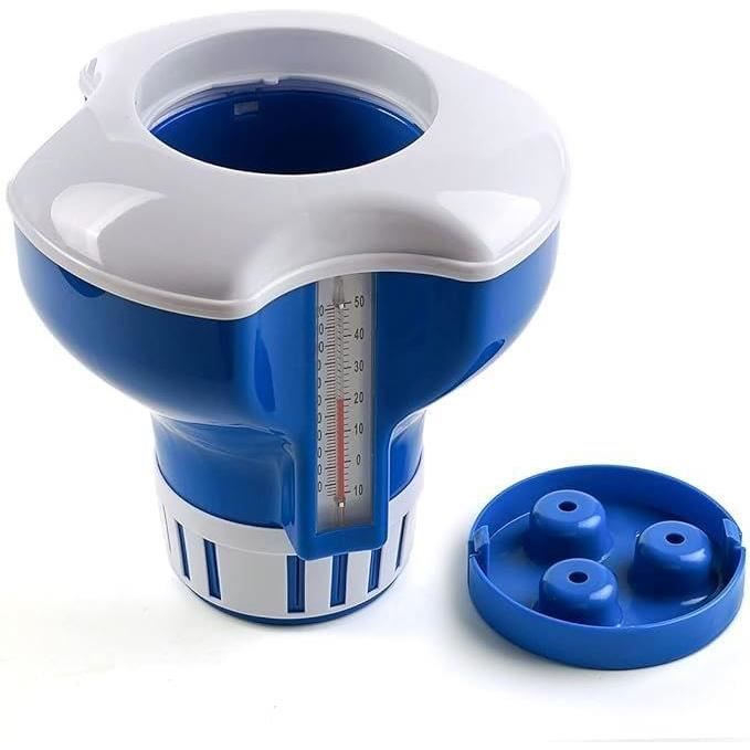 Flotteur/thermometre - BSi - 20 x 17 x 25 cm - Bleu/Blanc - Unisexe - Plastique