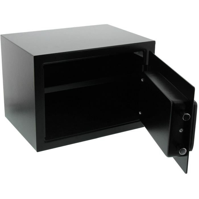 Favor S5 E Safe - BURG WACHTER - Double-bitted Lock - 22 L - Black