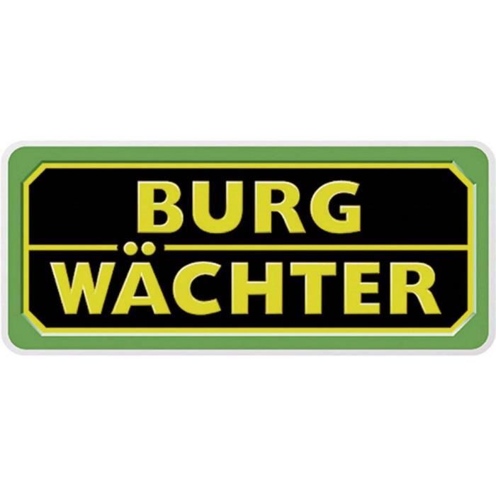 BURG WACHTER Cash Box Money 5020 Light Grey - Key Lock, Light Grey Steel