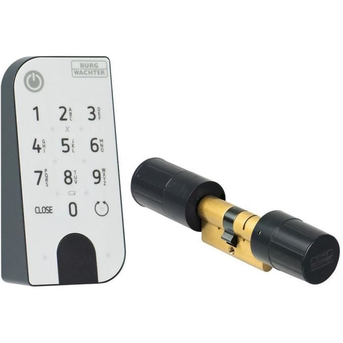 BURG-WÄCHTER secuENTRY Home 5001 Electronic Cylinder - Pincode ENTRY Keypad - 6 Users