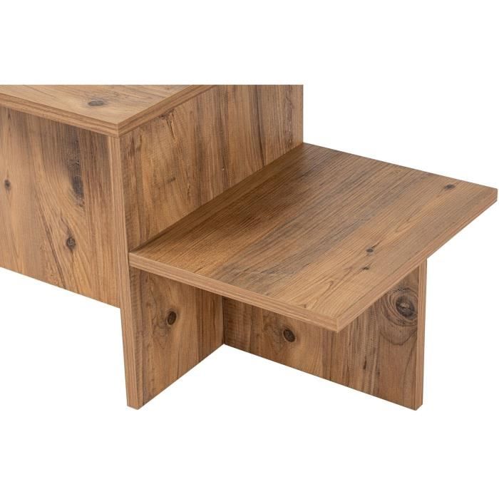 HARMONY Coffee Table - Rectangular - Atlantic Pine - 80 x 40 x 40 cm