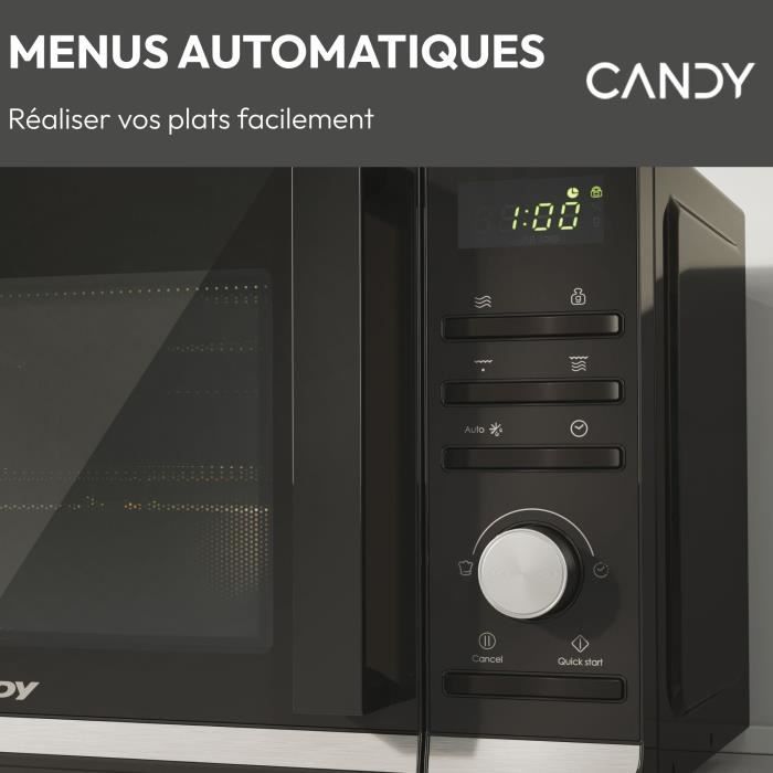 CANDY CMGA20TNDB Microwave Grill - 20 L - MO 700W - Grill 1000W - Digital UI